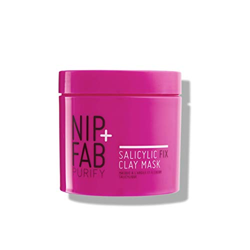 Nip+Fab - Nip + Fab Salicylic Fix Mascarilla de Arcilla Para el Rostro Mascarilla Facial Purificadora Para Minimizar los Poros Controlar la Grasa Aclarar la piel Frenar las Manchas | 170ml