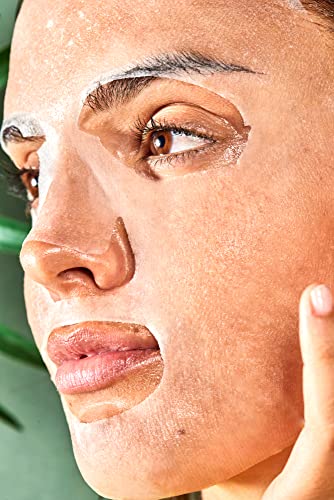 IROHA NATURE - Mascarilla Facial HIDRATANTE con Aguacate y Ácido Hialurónico. Hidrata, Regenera y Nutre en profundidad